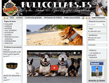 Tablet Screenshot of bullcollars.es